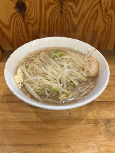 前橋「ラーメン二郎」が美味い！コクのある濃厚醤油スープが癖になる